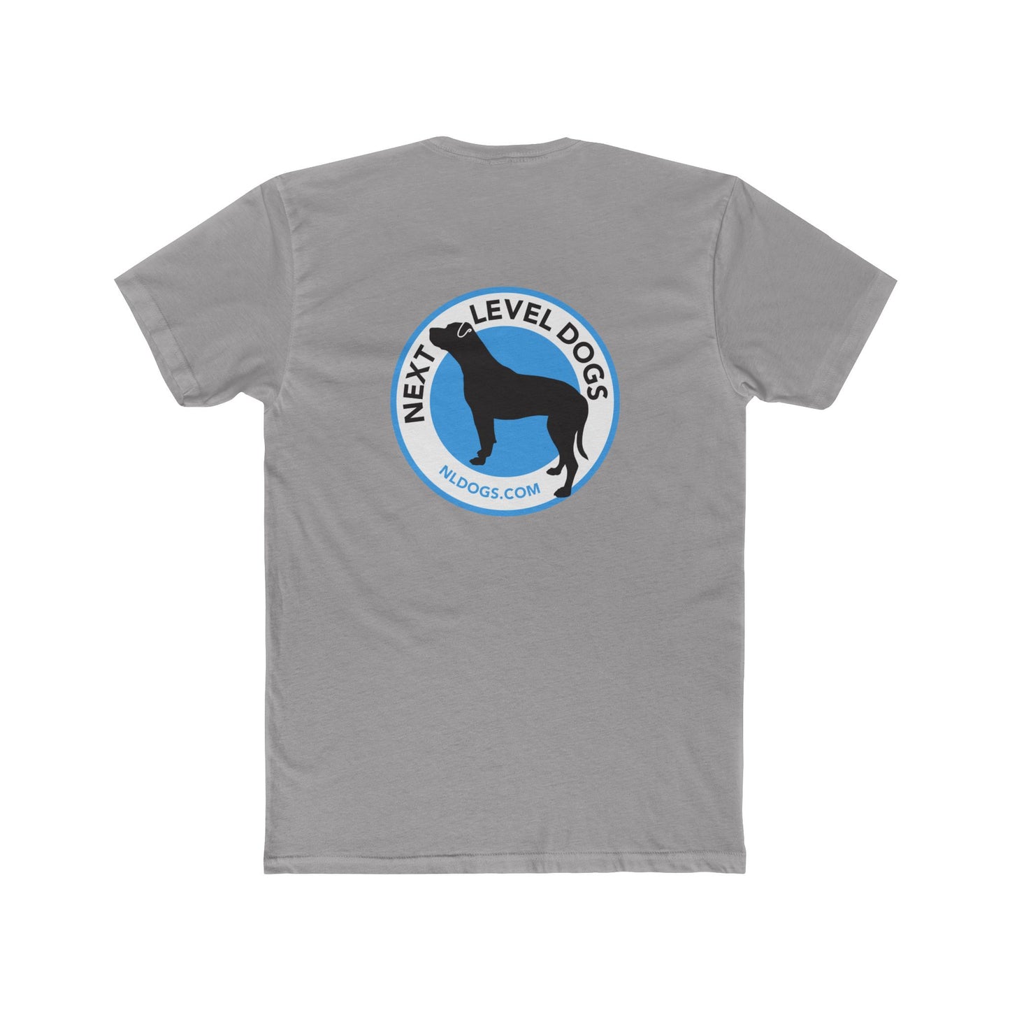 Next Level Dogs Logo - Unisex Cotton Crew Tee