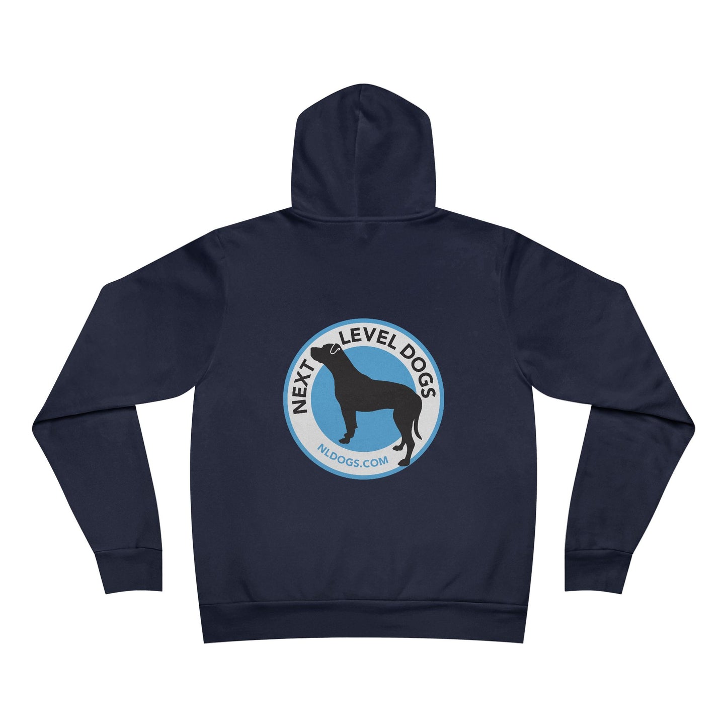 Next Level Dogs Logo - Unisex Sponge Fleece Pullover Hoodie
