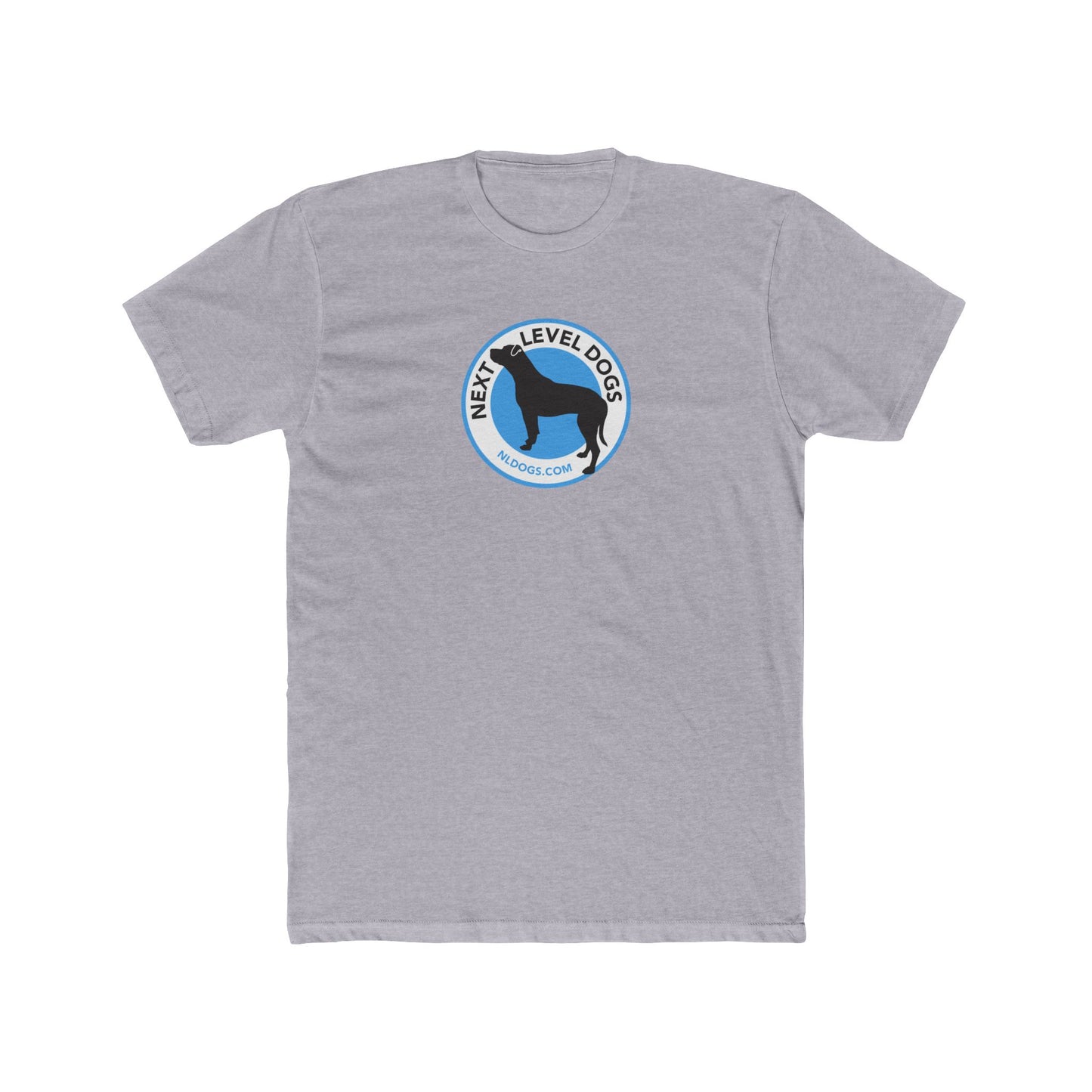 Next Level Dogs Logo - Unisex Cotton Crew Tee