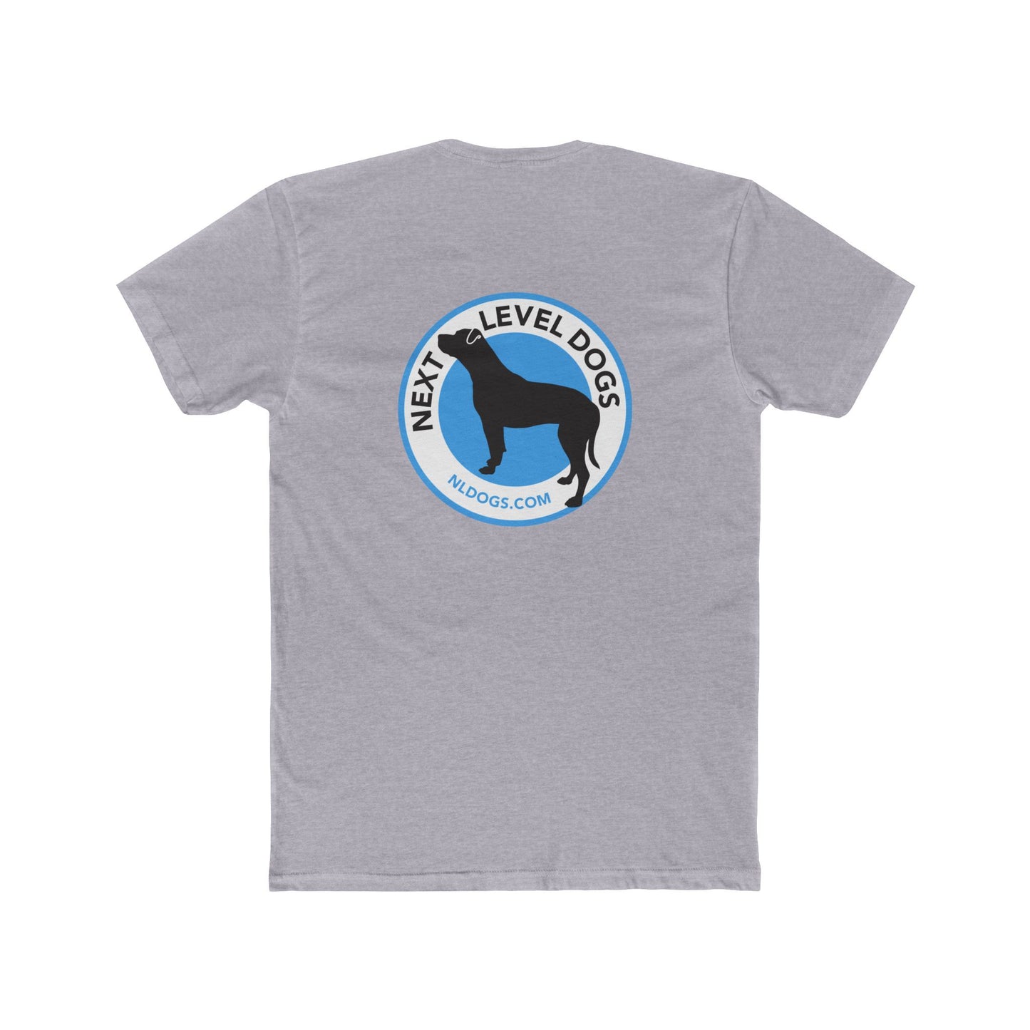 Next Level Dogs Logo - Unisex Cotton Crew Tee