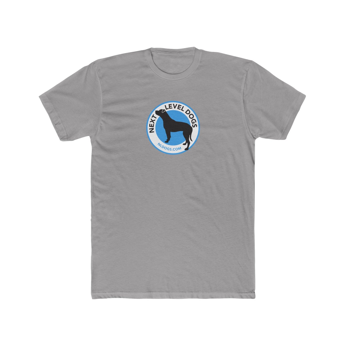 Next Level Dogs Logo - Unisex Cotton Crew Tee