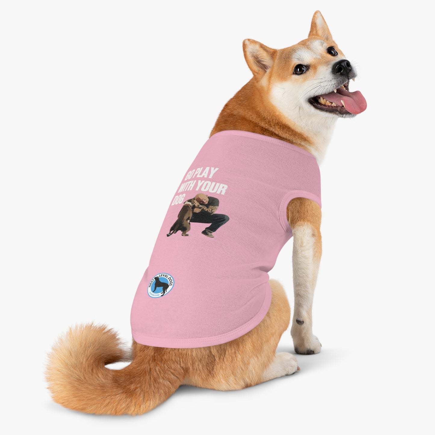 Go Play With Your Dog - Dog Tank Top