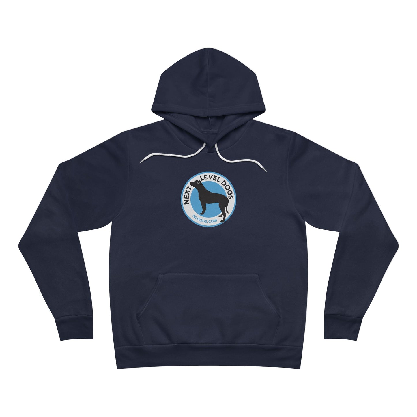 Next Level Dogs Logo - Unisex Sponge Fleece Pullover Hoodie