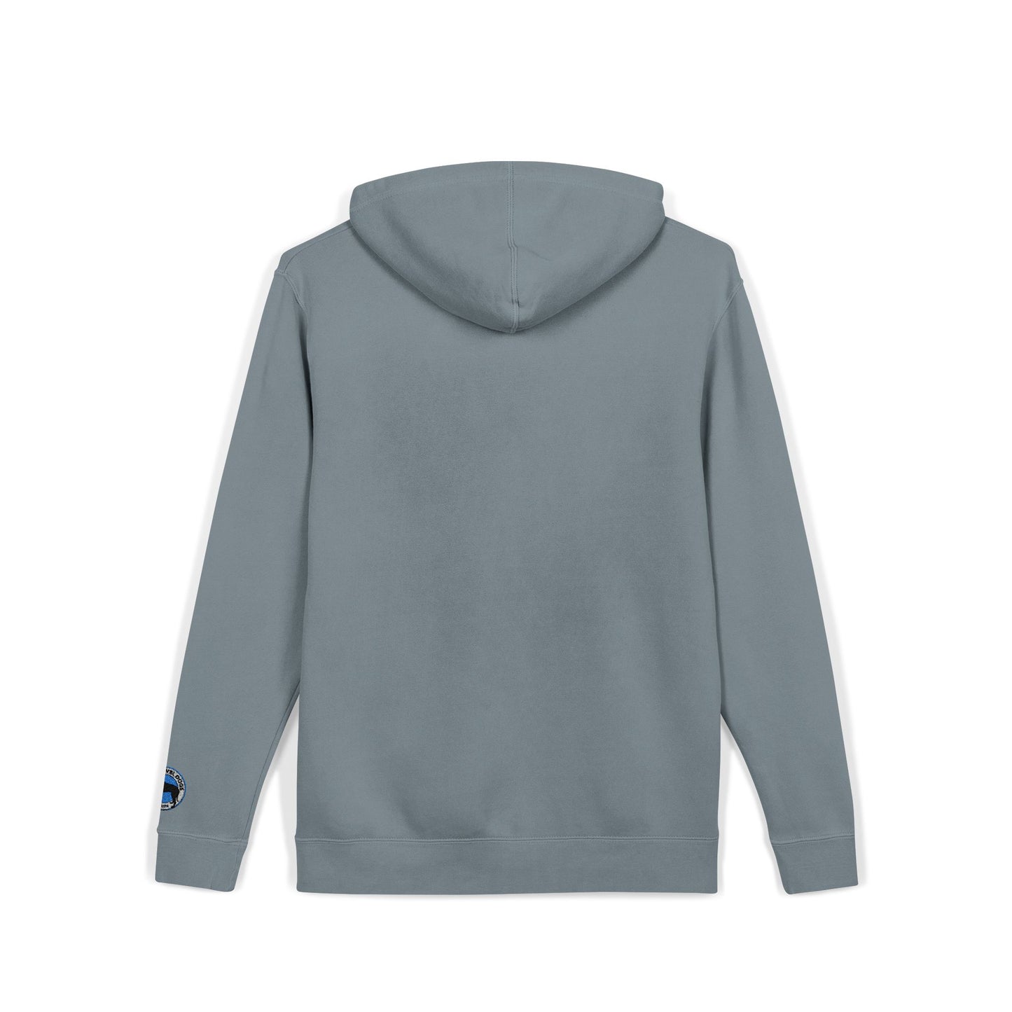 Go Play With Your Dog - Next Level Dogs Logo Pigment-Dyed Embroidered Hoodie
