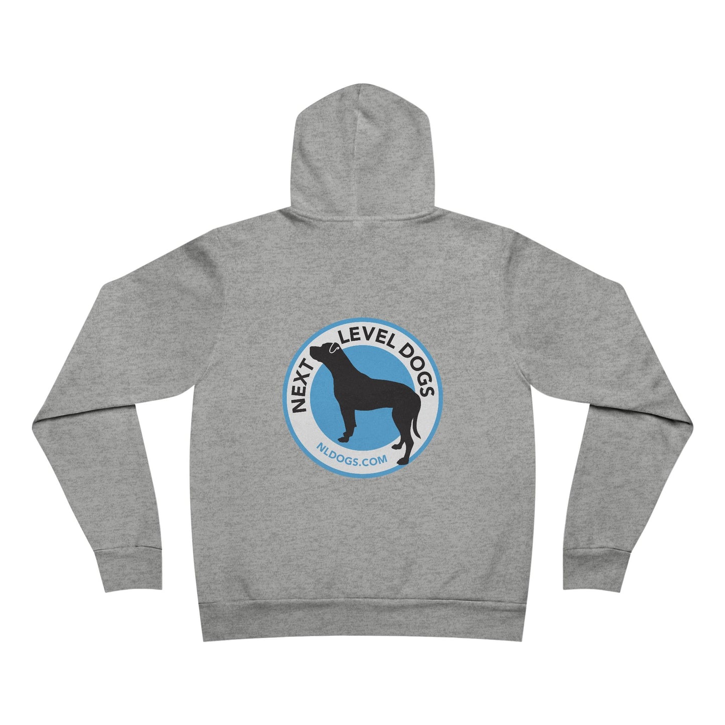Next Level Dogs Logo - Unisex Sponge Fleece Pullover Hoodie