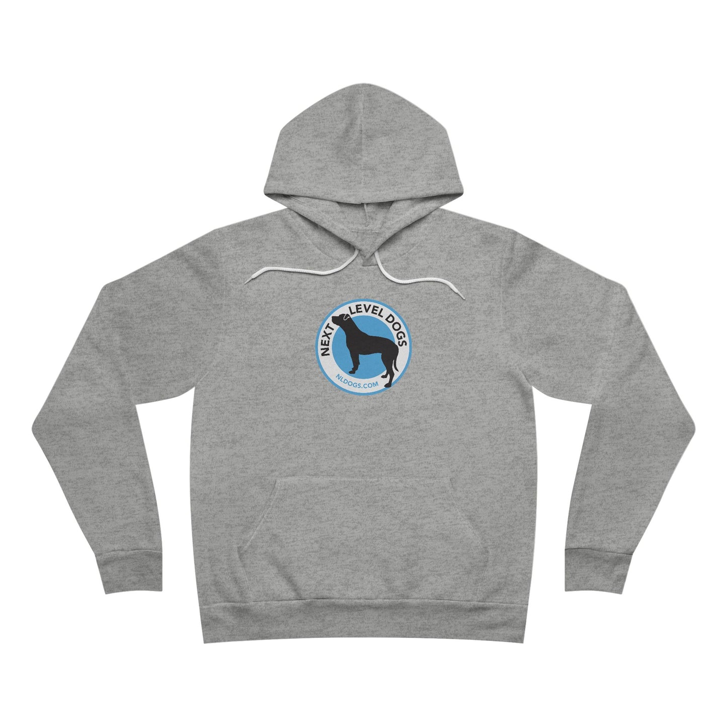 Go Play With Your Dog Personal Play with Next Level Dogs Logo - Unisex Sponge Fleece Pullover Hoodie