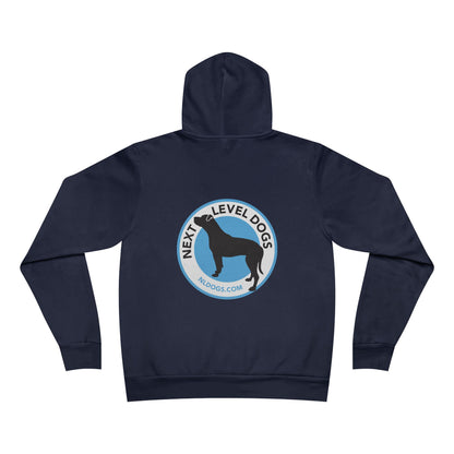 Next Level Dogs Logo - Unisex Sponge Fleece Pullover Hoodie