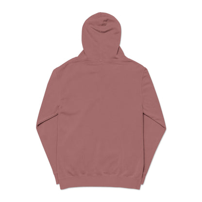 Go Play With Your Dog - Next Level Dogs Logo Pigment-Dyed Embroidered Hoodie