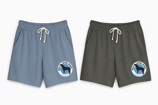 Next Level Dogs Logo Unisex Lightweight Fleece Sweat Shorts