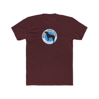 Obedience Is Not A Lifestyle - Sue & Macey with Next Level Dogs Logo - Unisex Cotton Crew Tee
