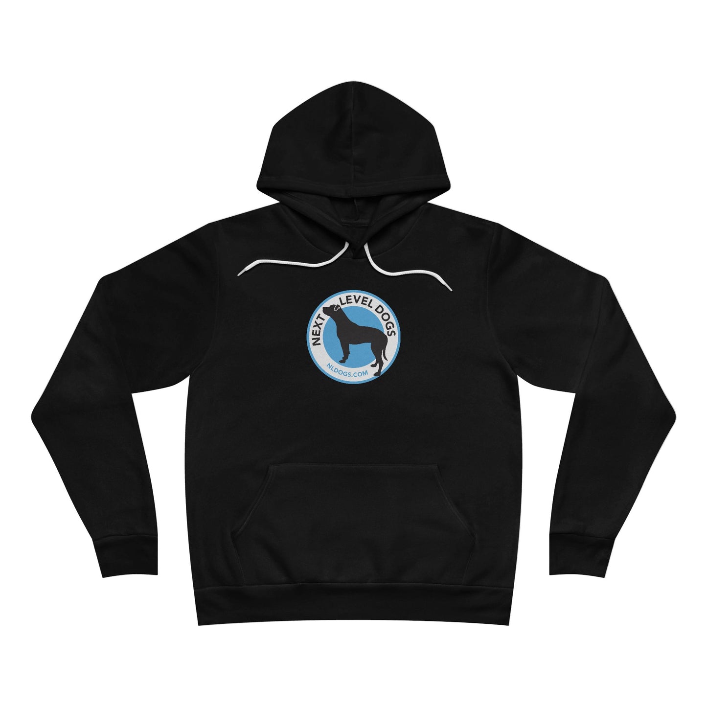 Go Play With Your Dog Personal Play with Next Level Dogs Logo - Unisex Sponge Fleece Pullover Hoodie