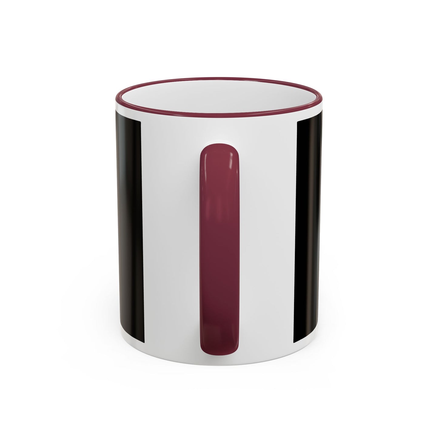 Mug — "Go Play With Your Dog" Accent Rim & Handle Ceramic Coffee Cup (11oz/15oz)