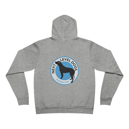 Next Level Dogs Logo - Unisex Sponge Fleece Pullover Hoodie